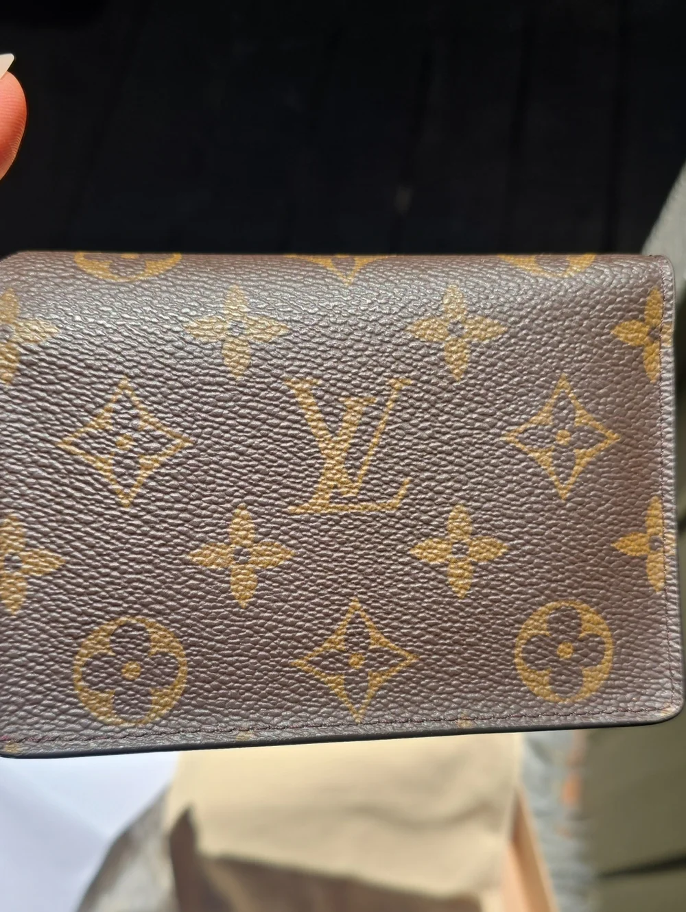 Louis Vuitton Juliette Wallet Monogram Fuchsia Compact Wallet Box Dust Bag